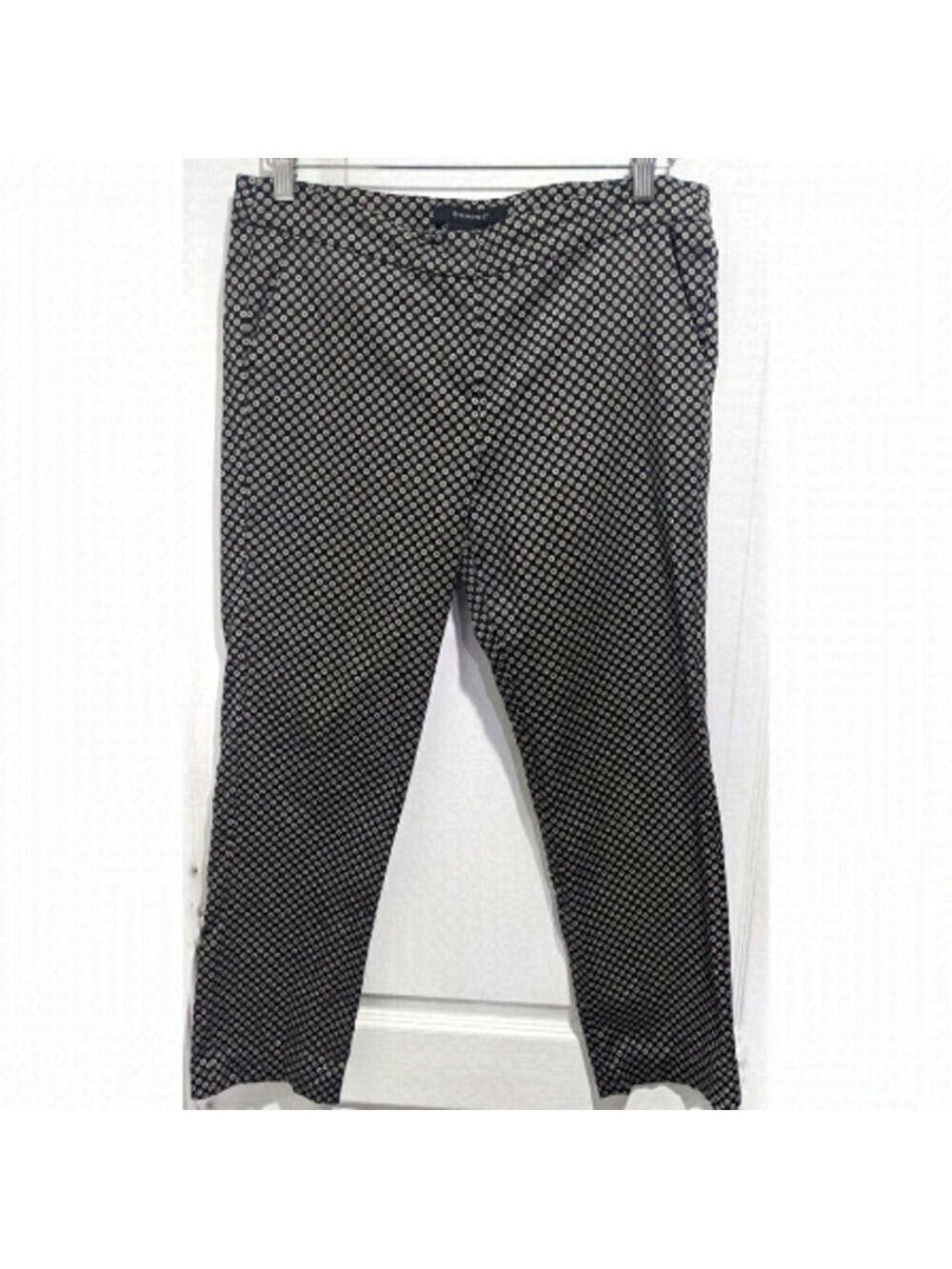 Sandro | Slim Fit Trouser in Geo Print